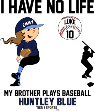 BB18girl I HAVE NO LIFE MY BROTHER PLAYS BASEBALL