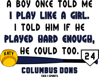 SB20 A BOY ONCE TOLD ME