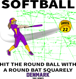 SB21 HIT THE ROUND BALL WITH A ROUND BAT SQUARELY