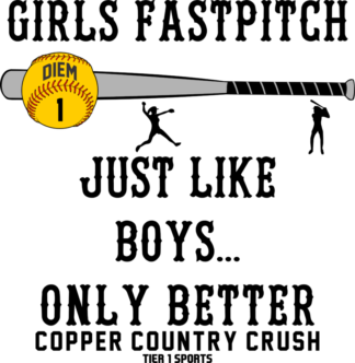 SB23 GIRLS FASTPITCH JUST LIKE BOYS ONLY BETTER