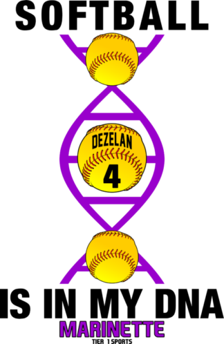 SB33 SOFTBALL IS IN MY DNA