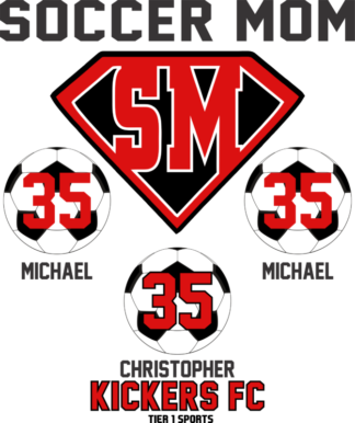 A SOC8 SOCCER MOM-SUPER MOM