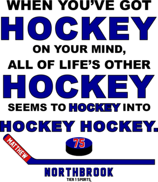 HOC47 WHEN YOU HAVE HOCKEY ON YOUR MIND