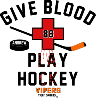 HOC8 GIVE BLOOD PLAY HOCKEY