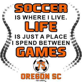 SOC38 SOCCER IS WHERE I LIVE