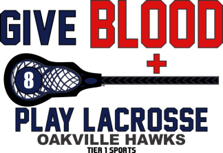 LAX11 GIVE BLOOD PLAY LACROSSE