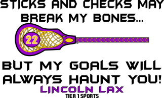 LAX15 STICKS AND CHECKS MAY BREAK MY BONES