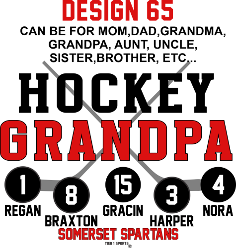 HOC65 Hockey Grandpa