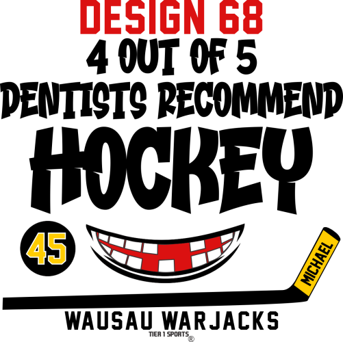 HOC68 Dentist Recommend Hockey