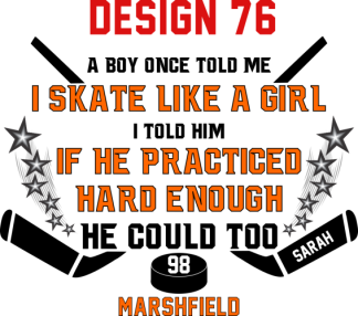 HOC76 Skate like a Girl