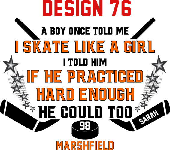 HOC76 Skate like a Girl