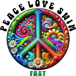 SWIM10 PEACE LOVE SWIM