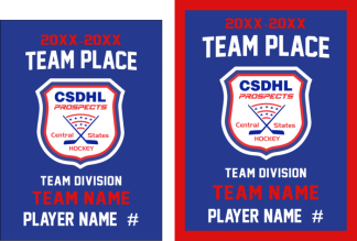 2026 CSDHL Prospects Individual Player Banner